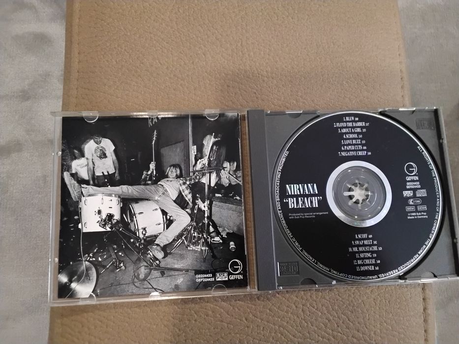 Nirvana – Bleach (CD original, óptimo estado)