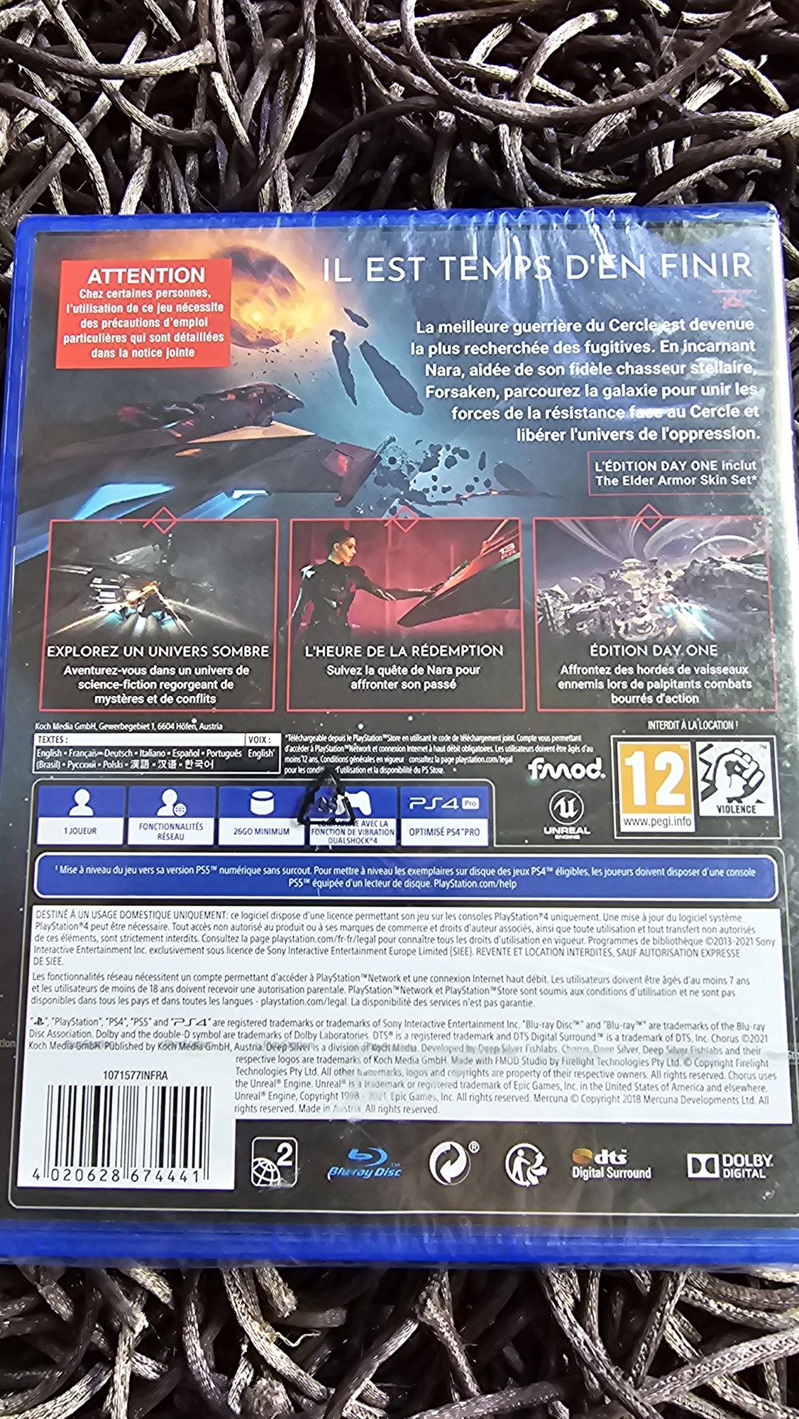 Chorvs Day One Edition PS4 PS5 PlayStation 4 5 Chorus