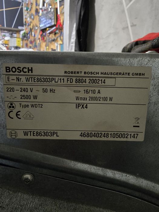 Pralki Bosch LG Beko