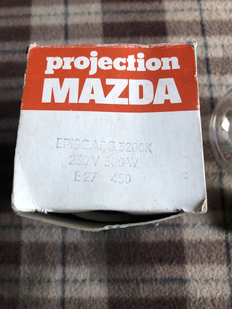 Żarówka Projektora MAZDA 230v E27 500w 450