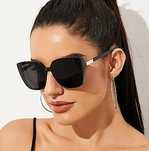 Okulary Damskie/KOCIE OKO/Uv400/Gratis Torebka