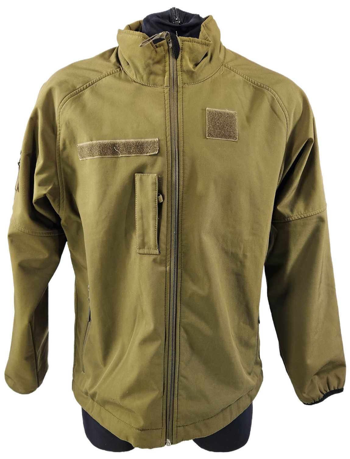 Oryginalna kurtka wojskowa, bluza SOFTSHELL Holandia, r. L - demobil