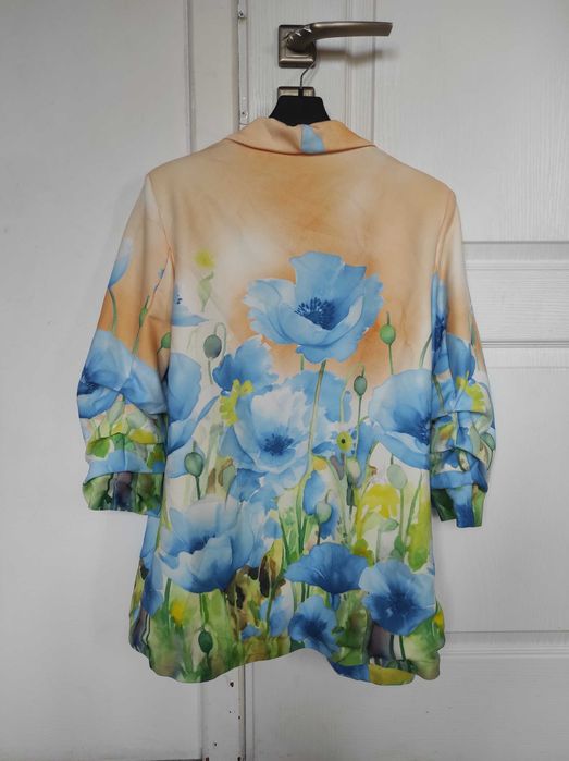 Marynarka w kwiaty NOWA m/l