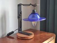 Lampka nocna "UFO", styl loft