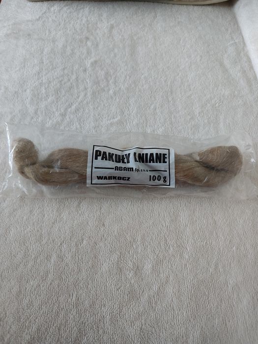 Pakuły lniane AGAM warkocz 100 g