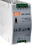 Блок живлення DR-120-48 Mean Well 120 Вт, 48 В, 2.5 А