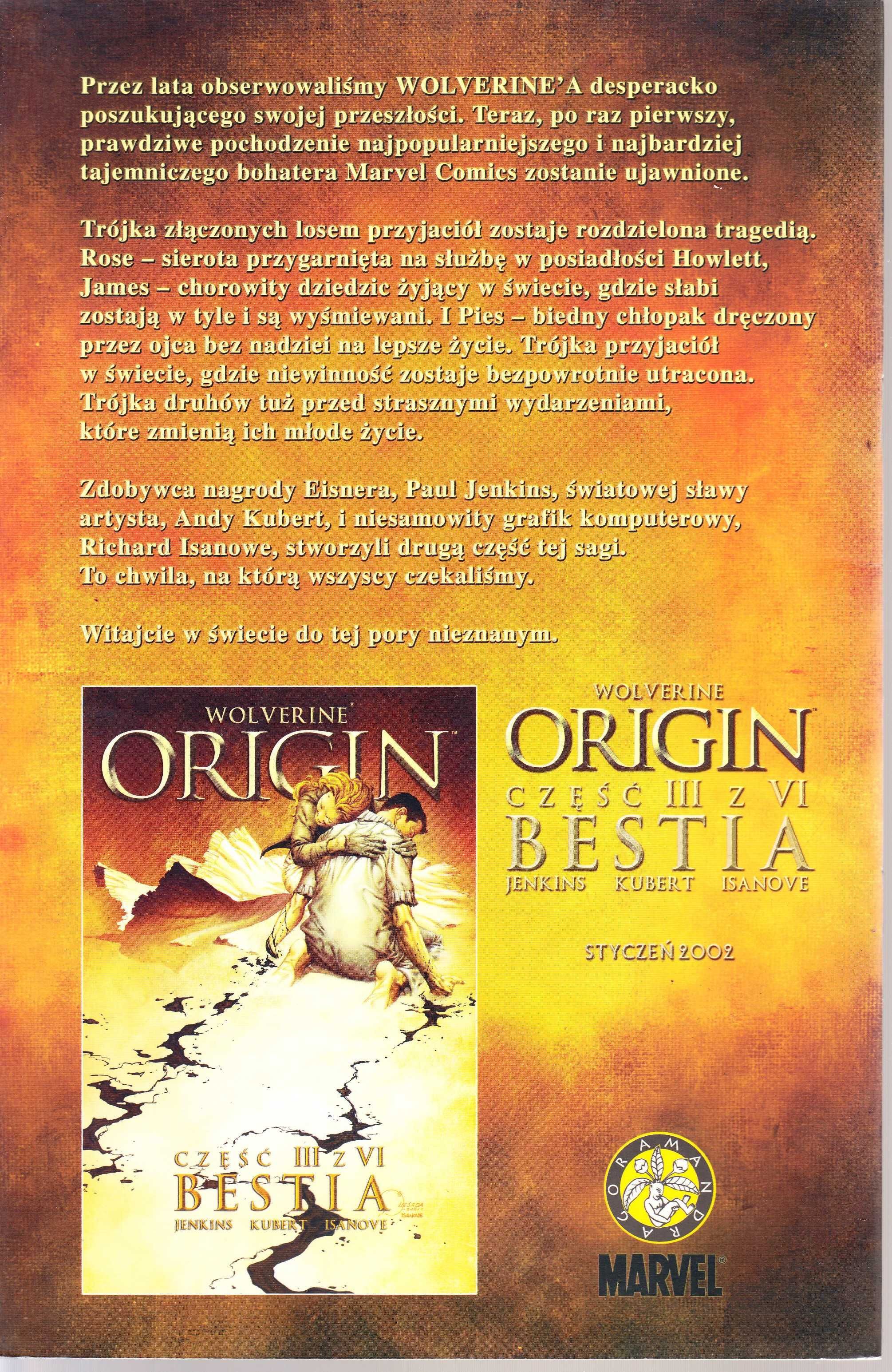 Wolverine Origin - Oczami Dziecka - Tom 2 - Stan idealny WYPRZEDAŻ!