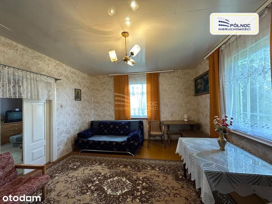 Dom drewniany z działką 3490m² – Olszewnica