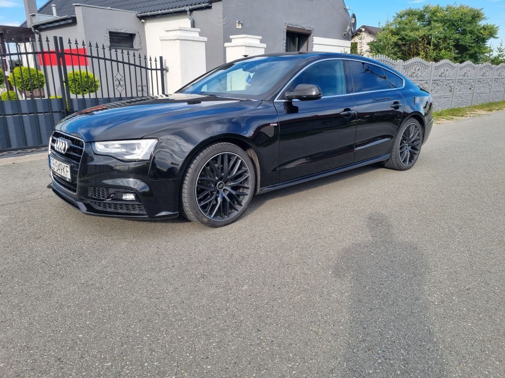 Audi a5 sportback pełen oryginalny s-line