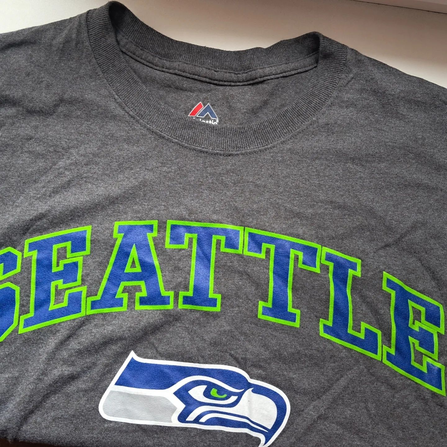 Футболка NFL Seattle Seahawks Majestic Team Apparel nhl nba спорт