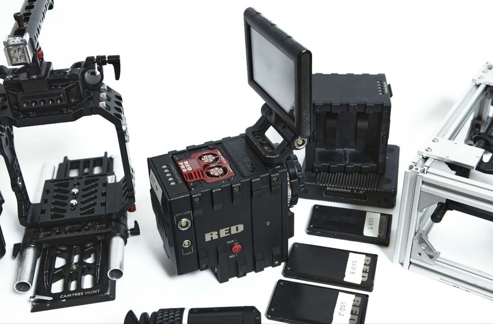 Red epic Dragon 6k e muitos extras + gimbal