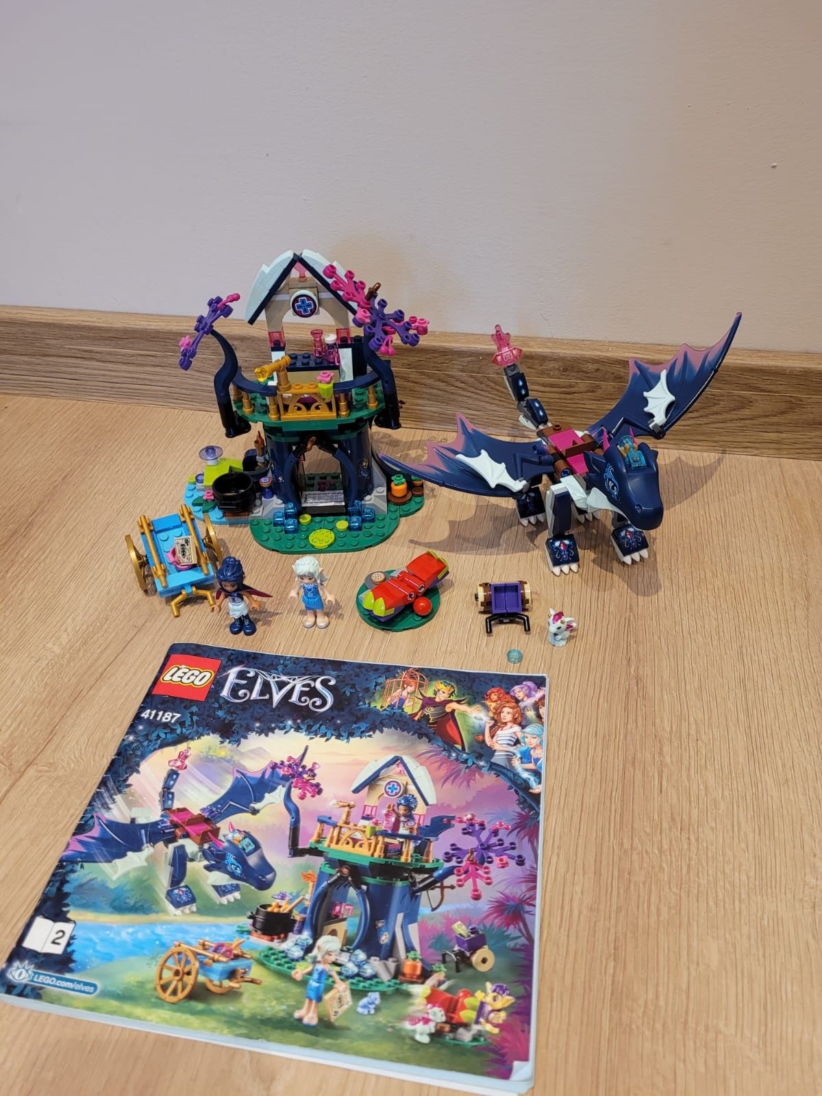 Lego elves lecznica Rosalyn 41187 plus pudełko