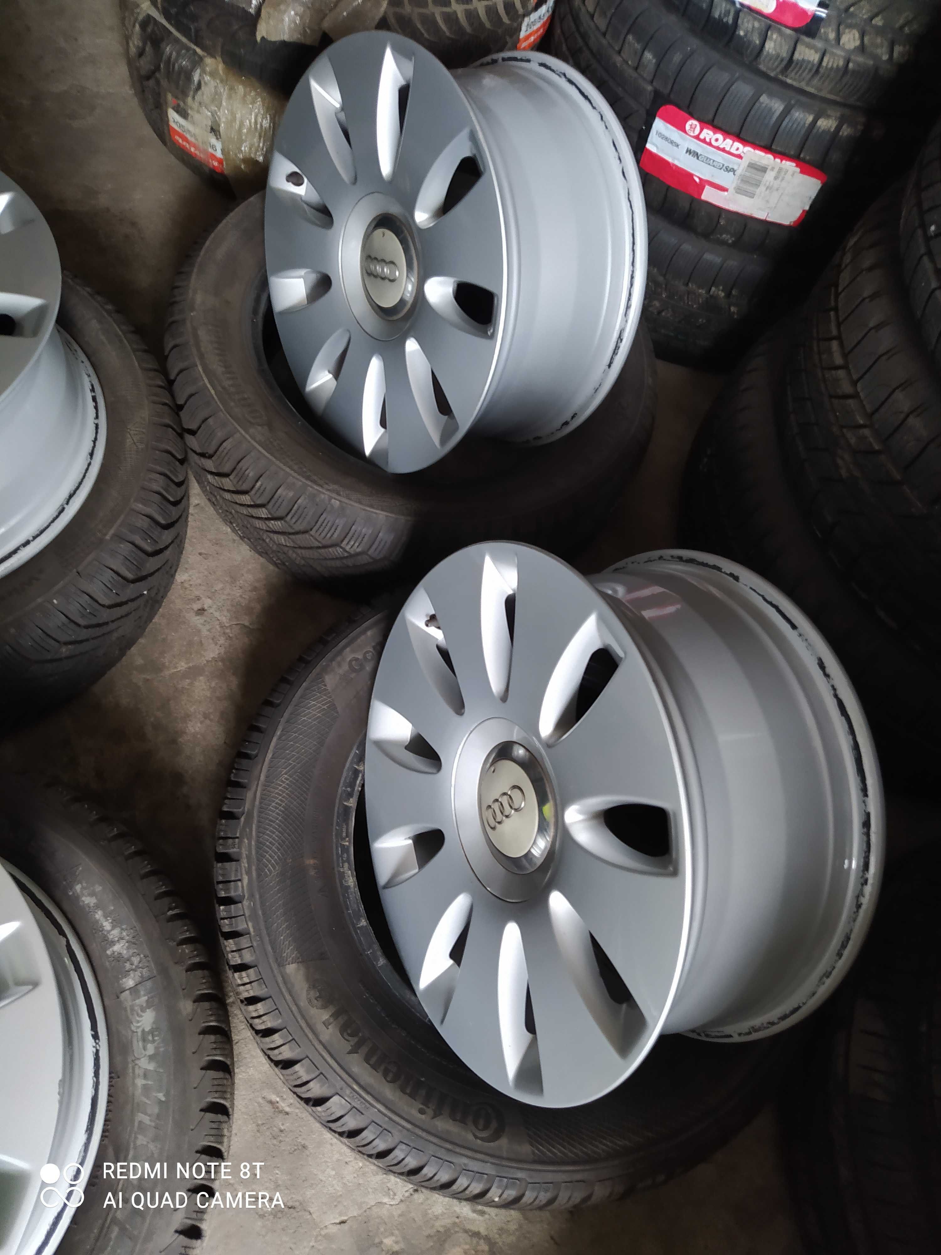 AUDI 8U0 ORG. Alufelgi 7J / 16" / 5x112 / ET35 / Komplet 4 szt