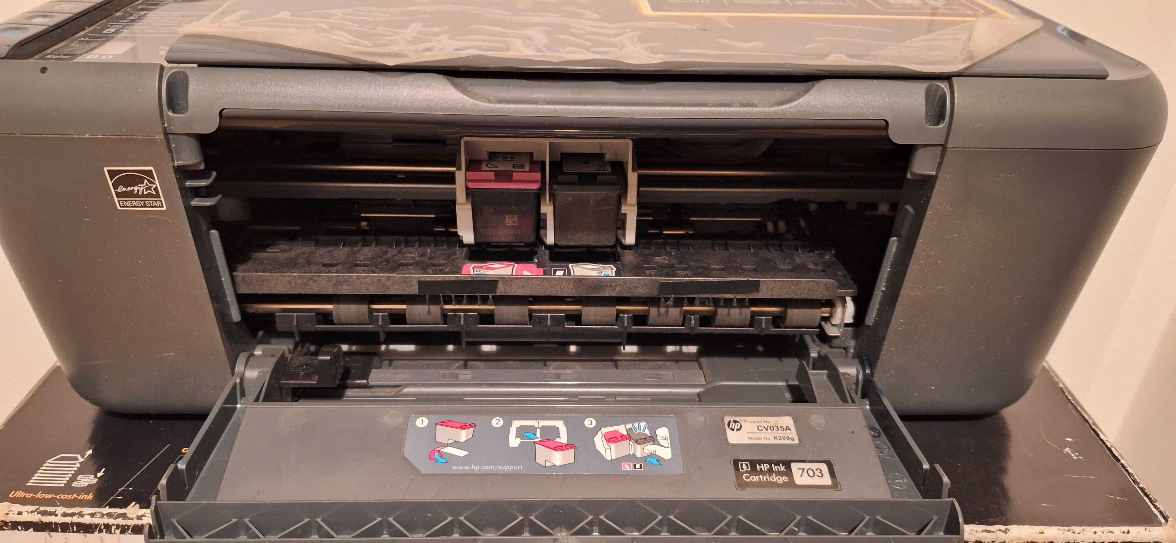 Urządzenie wielofunkcyjne atramentowe HP (K209g) Deskjet Ink Advantage