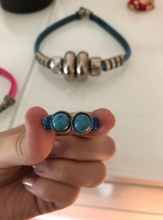 Conjunto de Colar + Pulseira + Anel