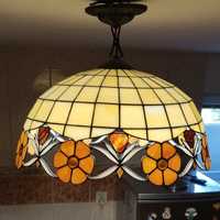 Lampa wisząca vintage styl Tiffany