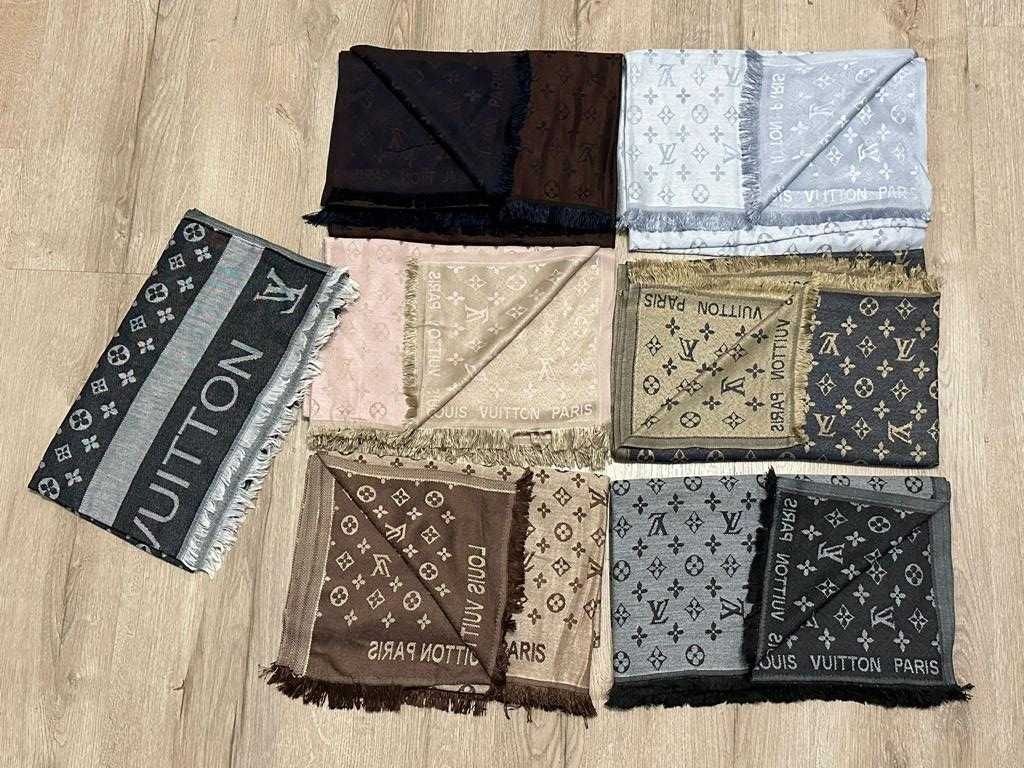 Szal grubszy Louis Vuitton Burbery tommy hilfiger nowość damskie