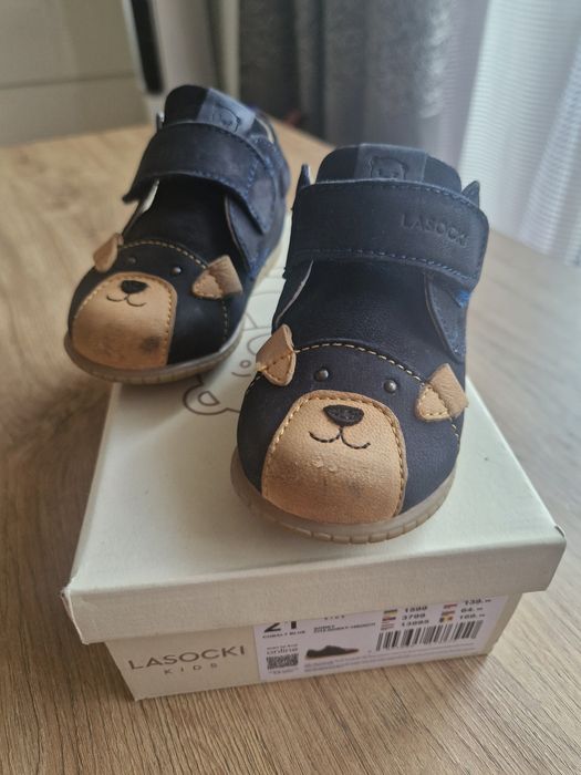 Buciki/półbuciki na jesień/wiosne na rzepe Lasocki