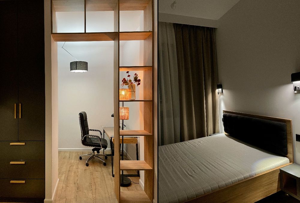 Apartament z widokiem, parking podziemny (opcja), klimatyzacja, Wola