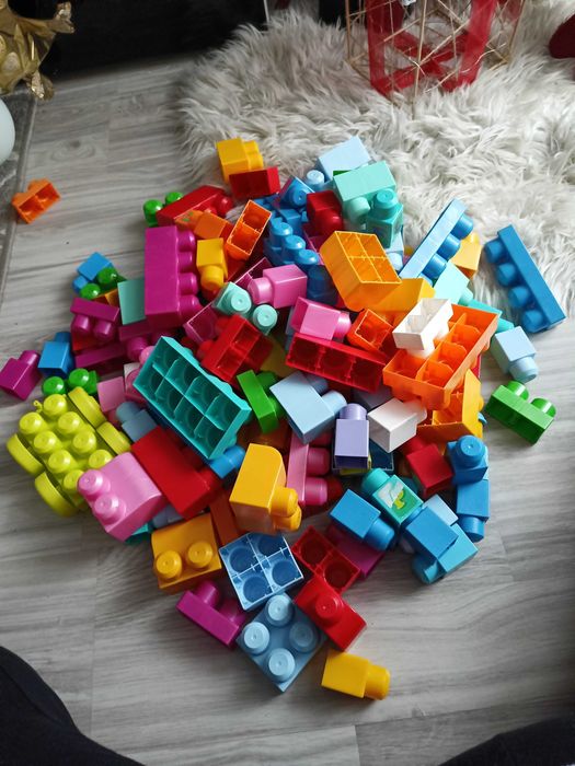 Duży zestaw klocków Mega Bloks