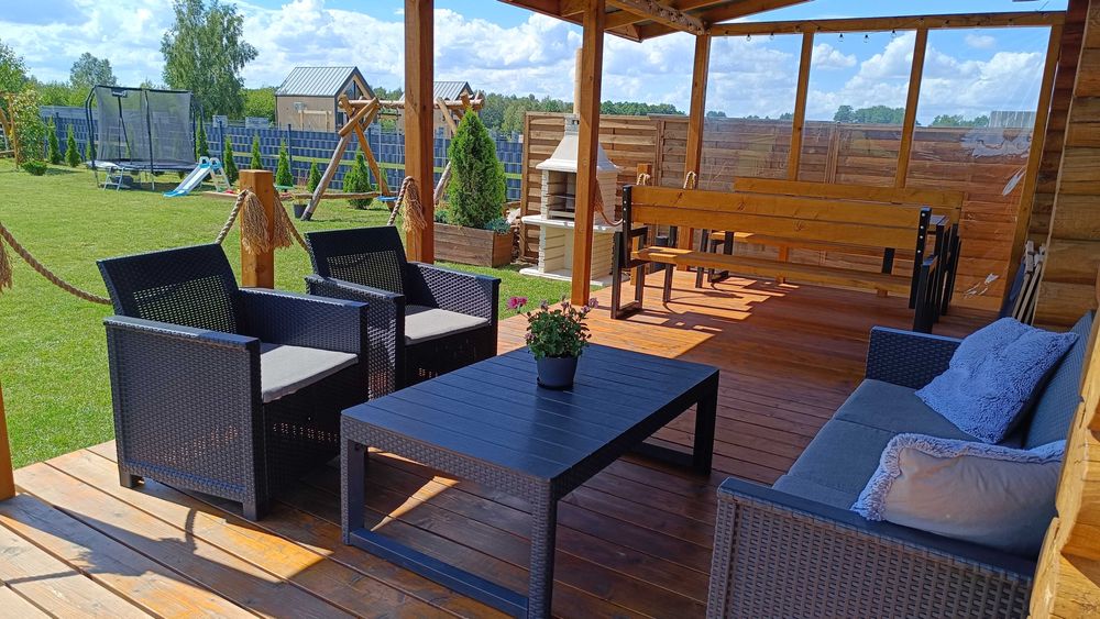 Domek z balią na Mazurach !!! Spędź miło jesienne wieczory ! :)