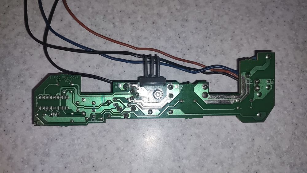 Плата управління пилососа Philips з регулятором оборотів