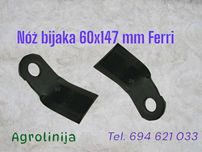 Nóż bijaka 60x147 mm Ferri ,Howard, Acma