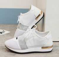 Нові легкі білі жіночі кросівки 36р