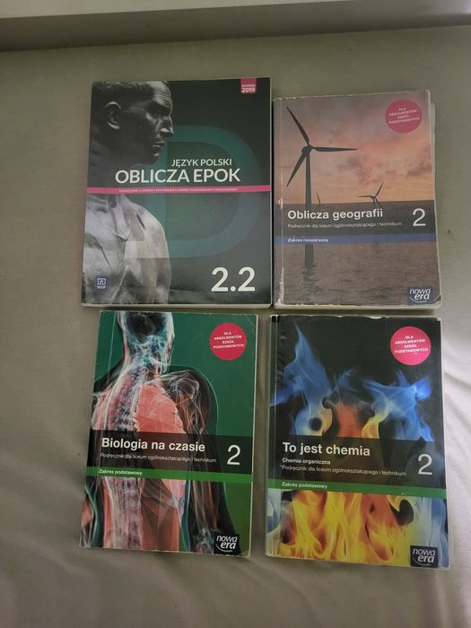Podręczniki do klasy 2 liceum