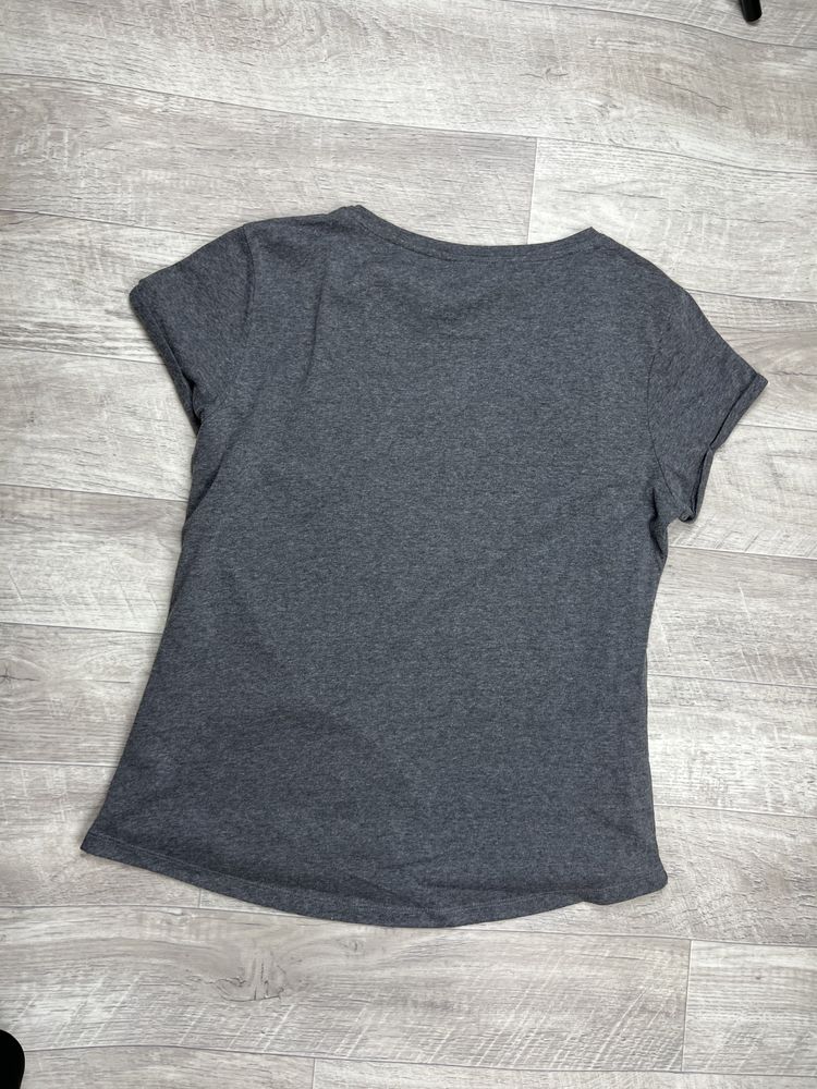 Colloseum casual футболка l размер серая с принтом