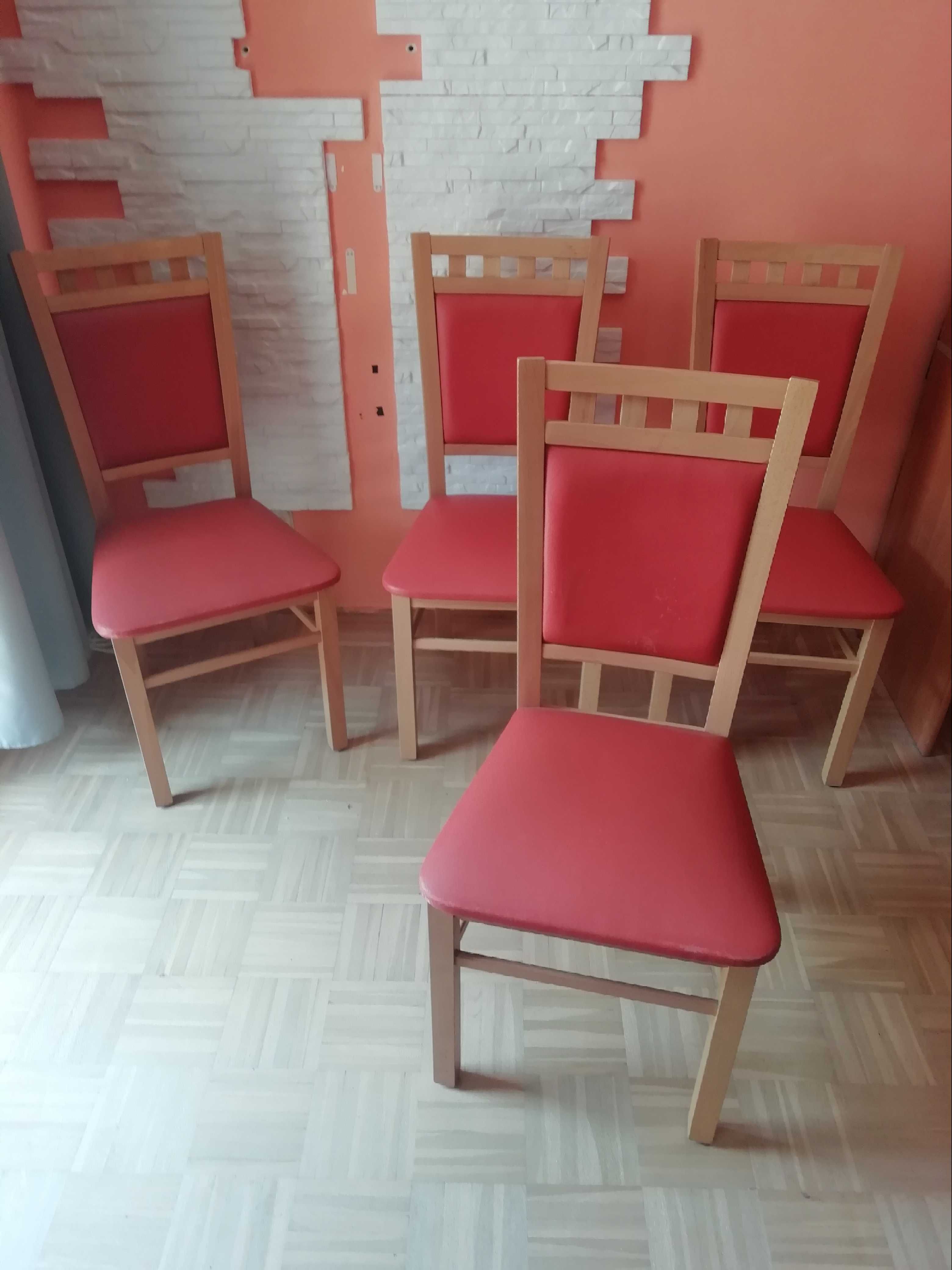 komplet 4 krzeseł