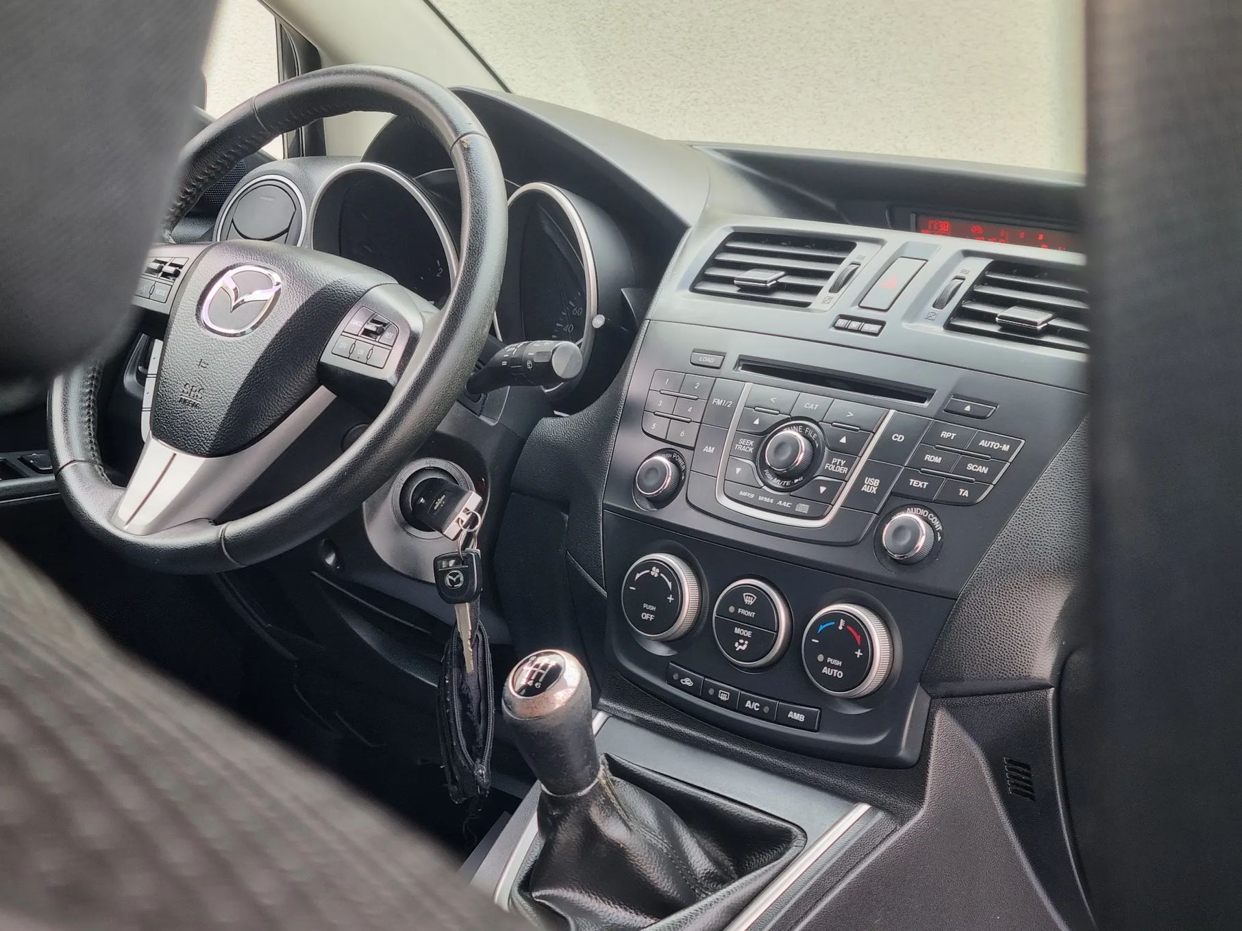 Mazda 5 Lift ŚLICZNA 1.6 Diesel BOGATA WERSJA Oryginał ZADBANA Serwis 2014r