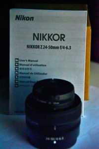 Vendo Objetiva  Nikon Z  24-50 mm  nova