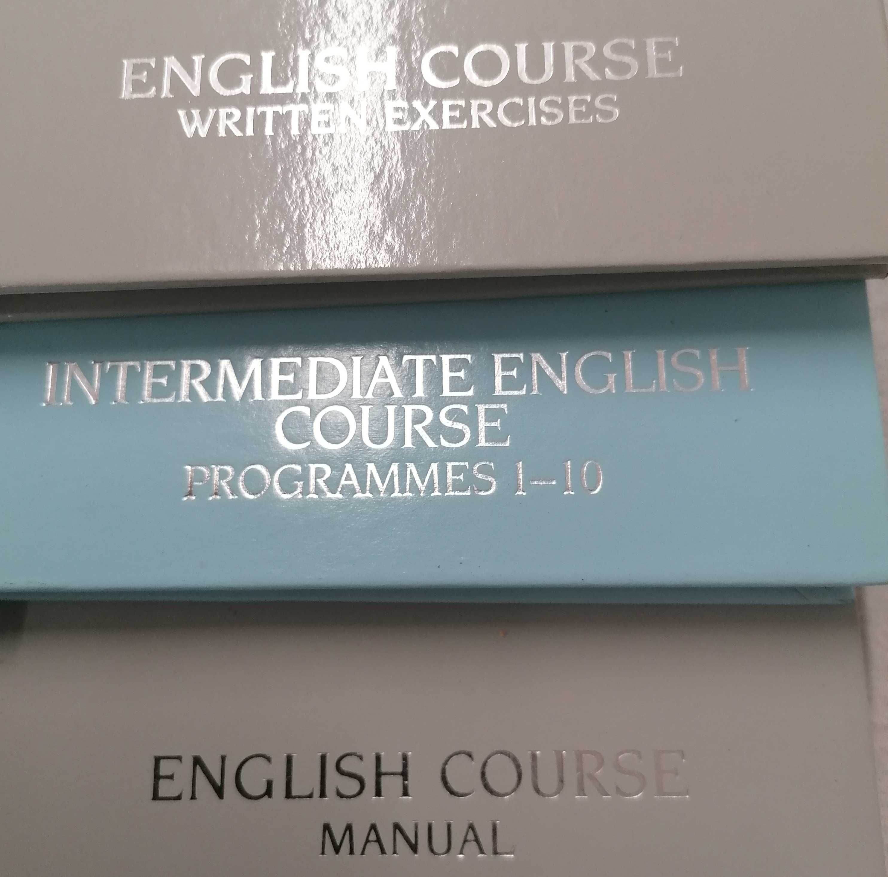 Livros apoio curso inglês, "Linguaphone", tudo por 5€