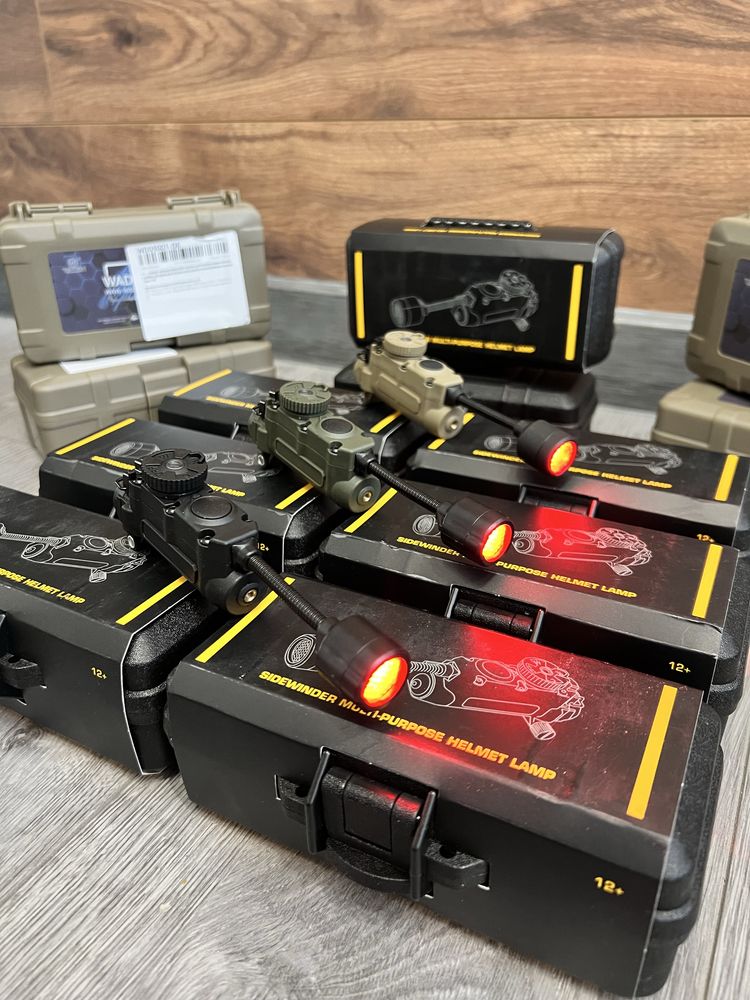 Тактичний ліхтарик SIDEWINDER STALK 5 діодів IFF маяк ЧЕРВОНЕ СВІТЛО