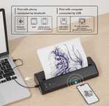 Impressora termica TATTOO 2500mah