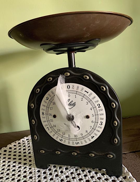 Balança Vintage Loehnte +
Manteigueira banho prata