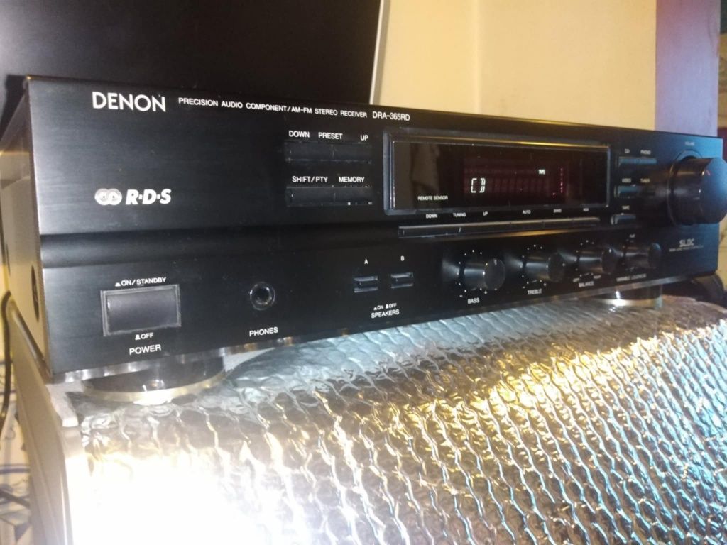 Amplificador Denon com rádio RDS, Mod Dra 365