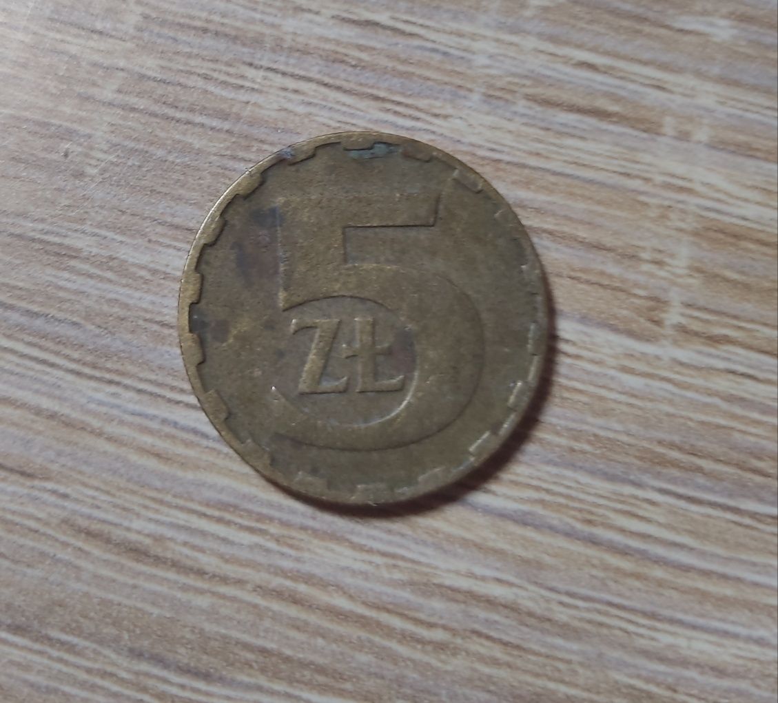 Moneta 5 zł z 1984r.