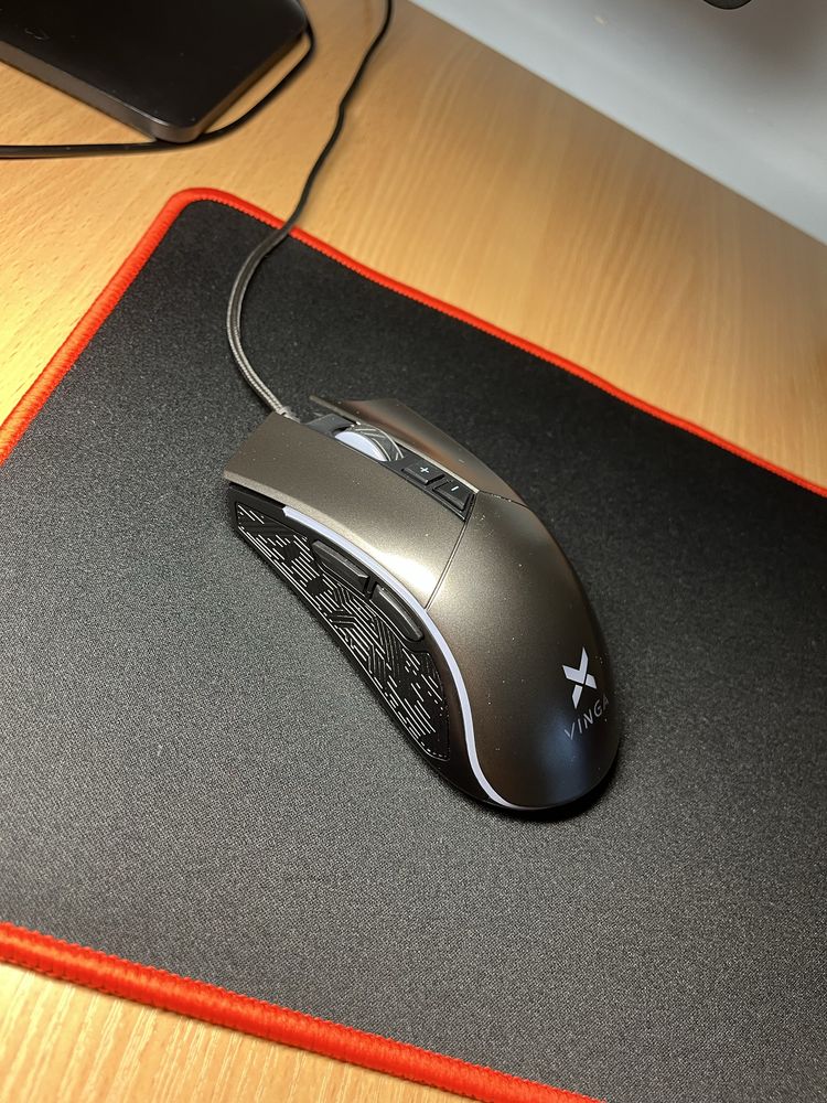 Мишка Vinga MSG-201 USB Black