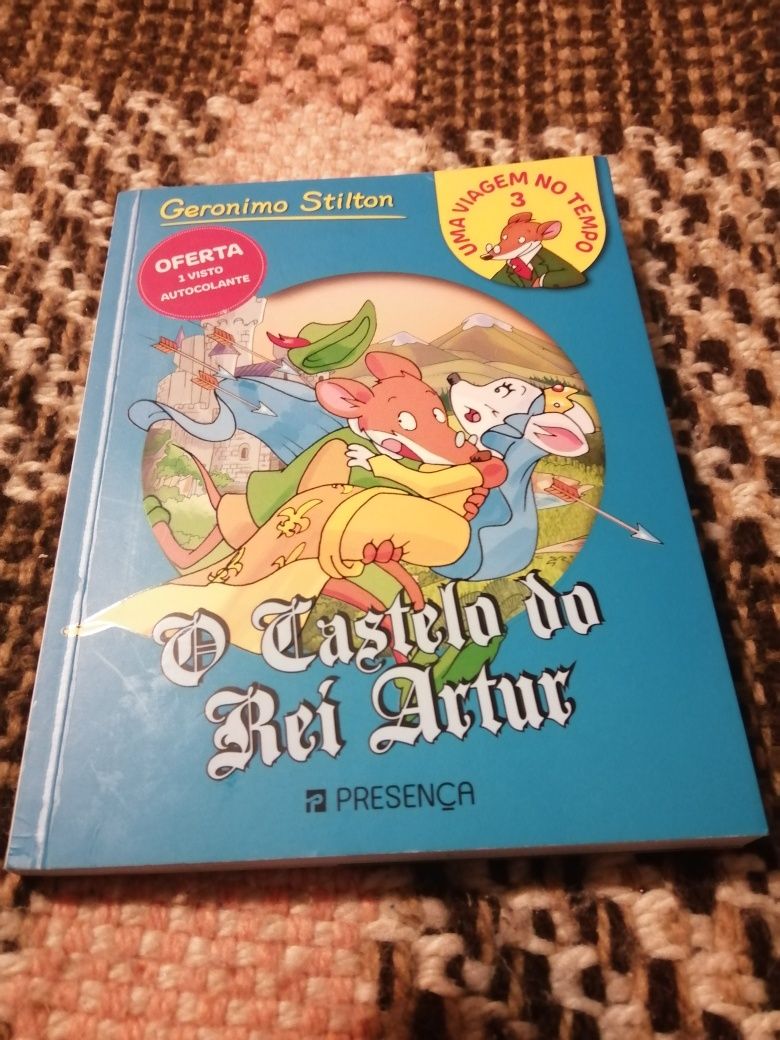 Livro o castelo do rei Artur