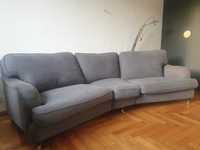 Sofa - duża(2,9m x 1,3m), szara, Powiśle