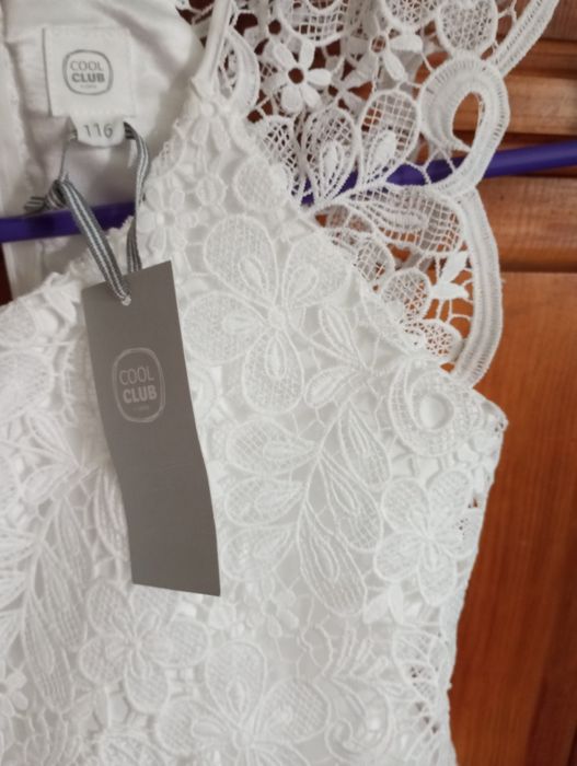 Святкові білі сукні на ріст 116 та 128 см