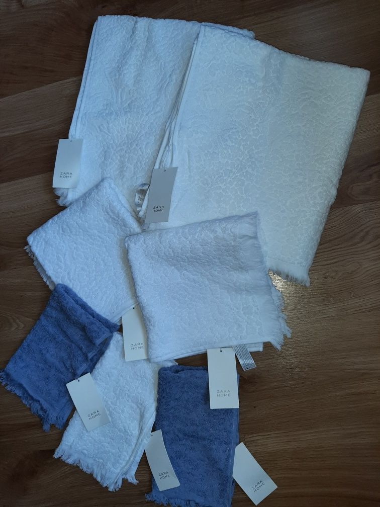 NOWY Zara HOME komplet 7 ręczników Cotton markowe cudo prezent!