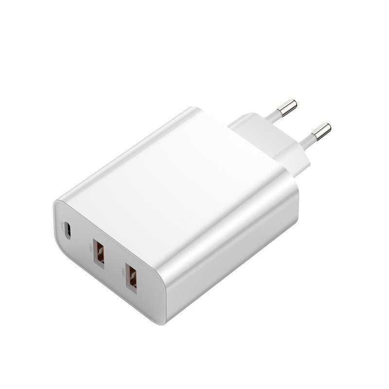 Carregador GAN Baseus 65w 2x USB + USB-C