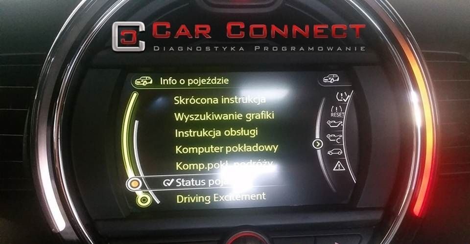 BMW Język polski menu Warszawa zmiana USA / EU