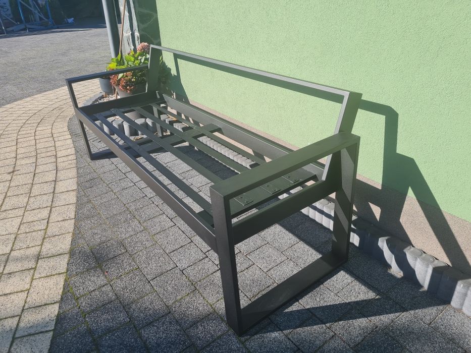 Ławka tarasowa ocynkowana