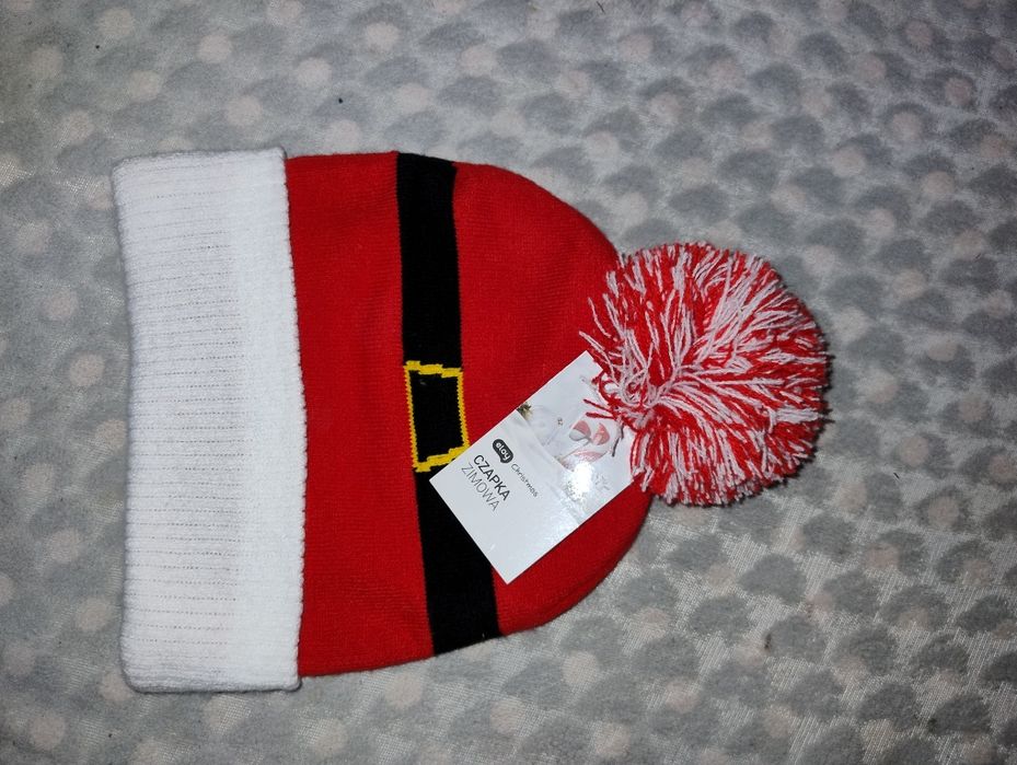 Czapka zimowa święta sesja świąteczna Eloy Rossman nowa