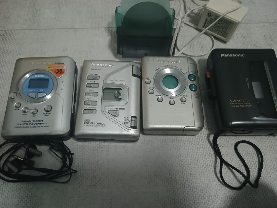 Аудіо плеєр Panasonic серій RQ SX NX