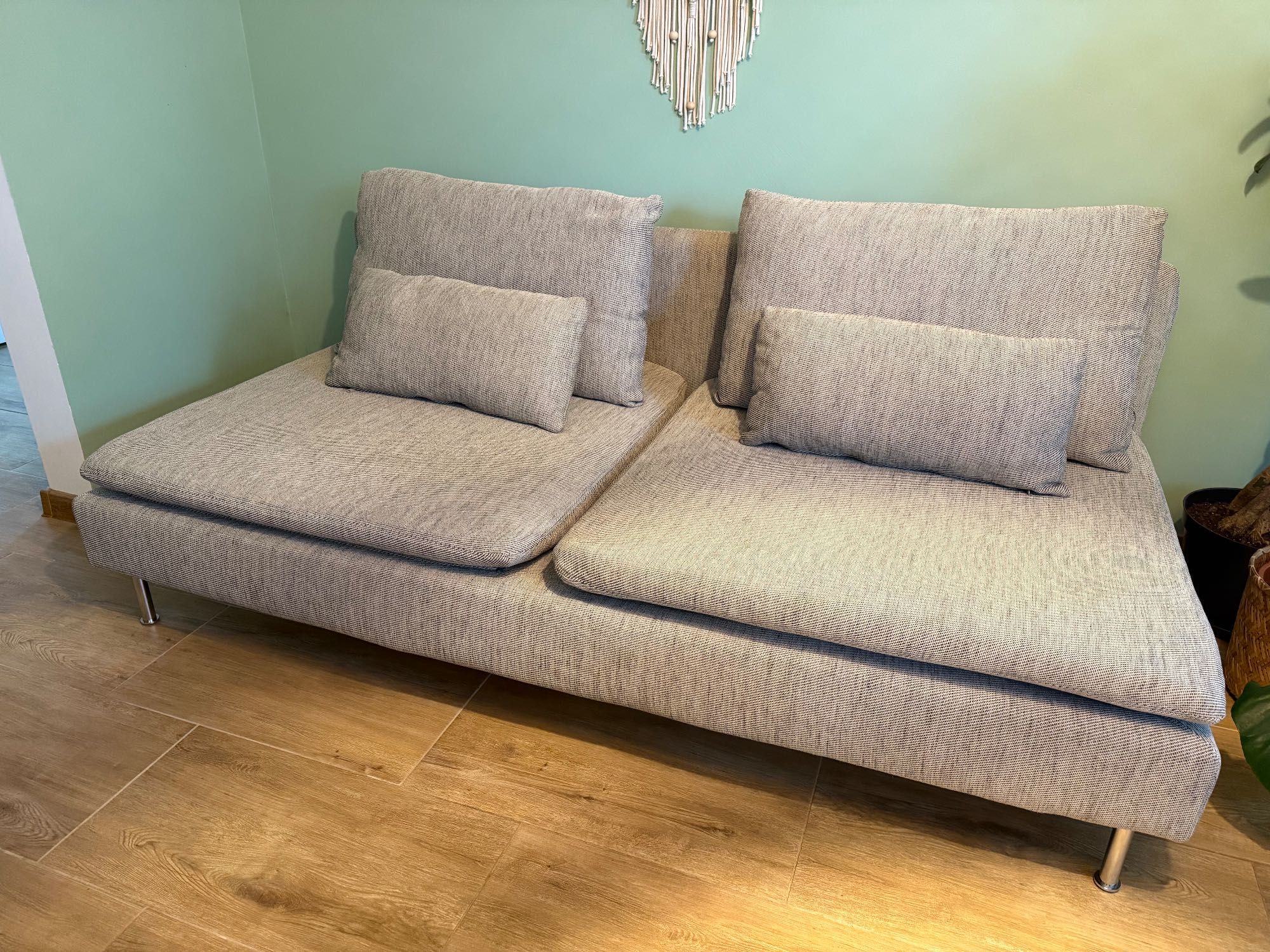 Sofa Ikea kanapa SODERHAMN jak nowa 3 osobowa beżowa Viarp beż